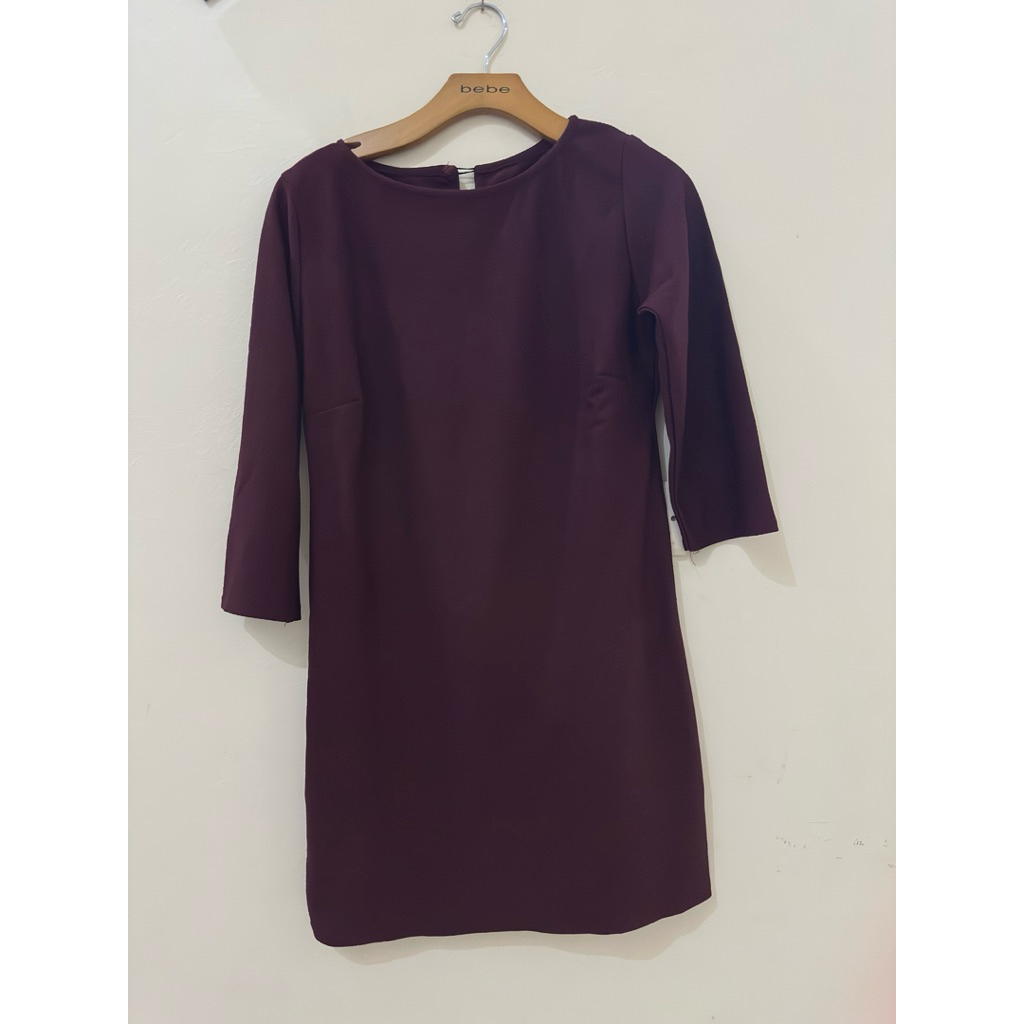 Dress burgundy