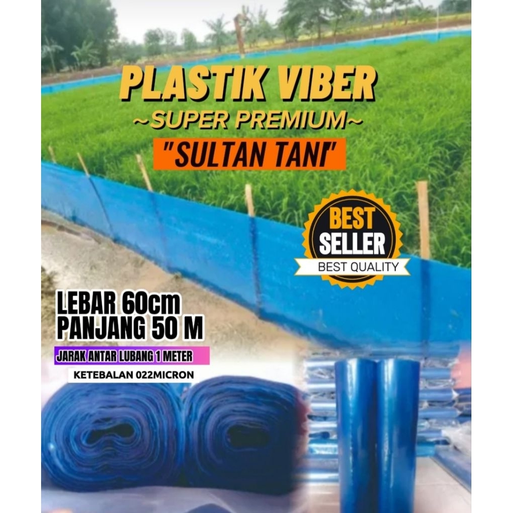 Promo Plastik Fiber 50 meter Plastik Pagar Tikus
