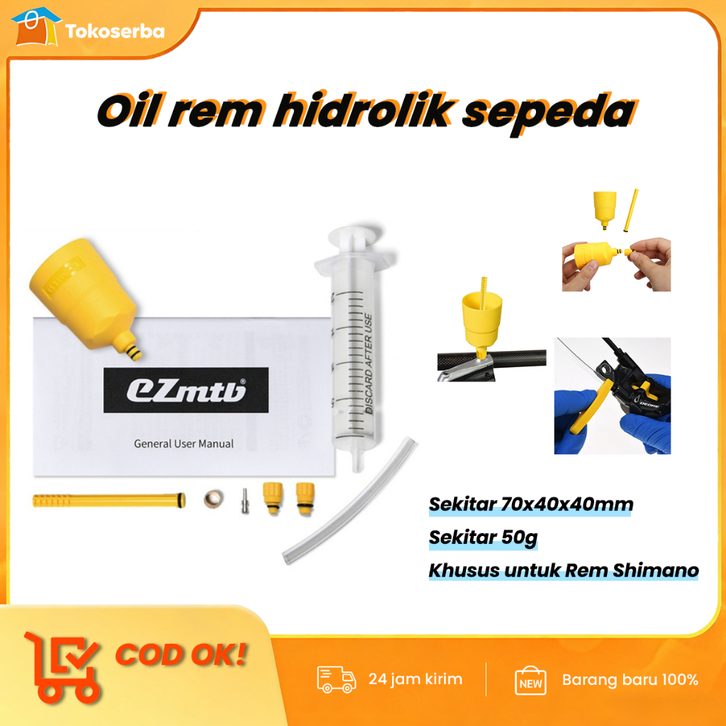 [Ready Stock] Rem Hidrolik Sepeda Mtb Oil Kit Hidrolik Hydrolik Rem Minyak Toolkit Bleed Rb - Warna