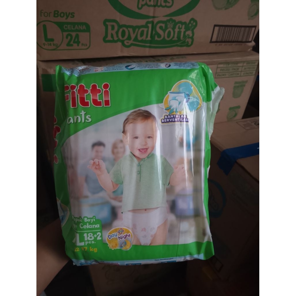 Fitti pants XL isi 18+2 celana