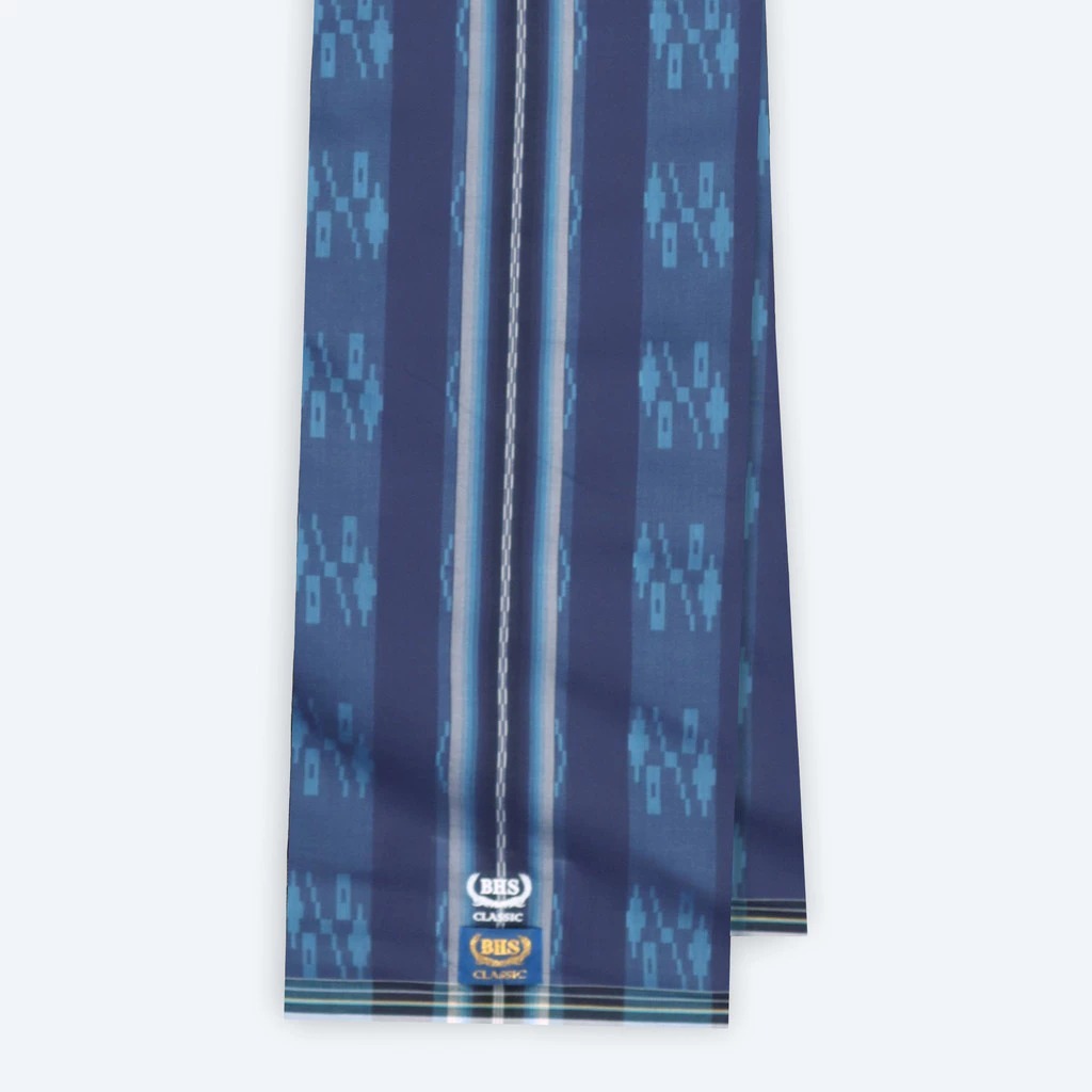 Sarung BHS Classic Gold Motif C44 DKA SJ Navy