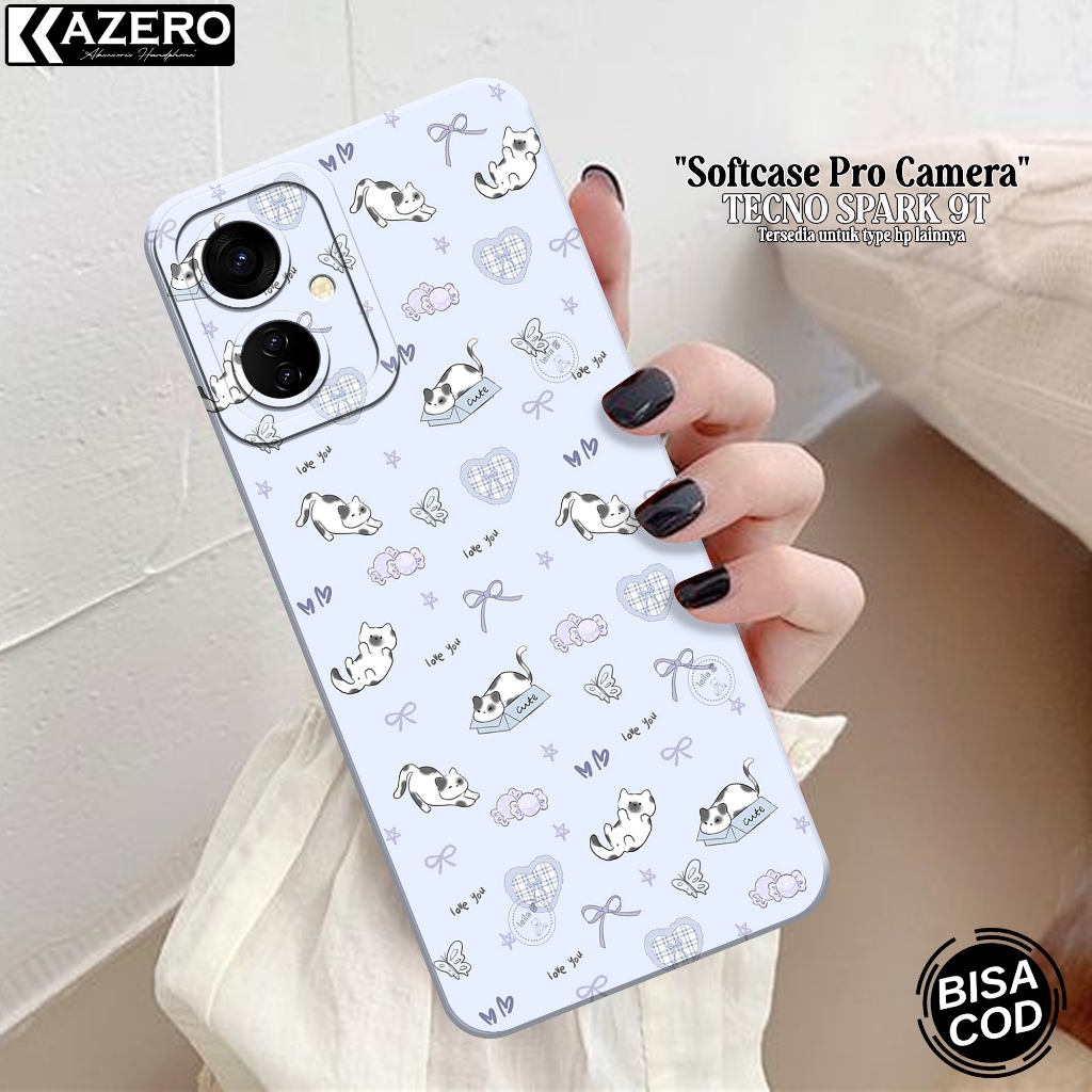 Silikon HP Tecno Spark 9T - Fashion Case Kartun - Softcase Tecno Spark 9T - Case Tecno Spark 9T - Ke
