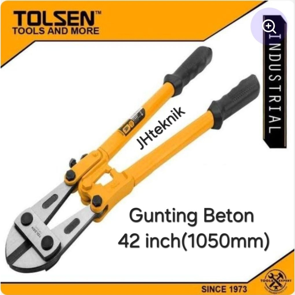 TOLSEN Gunting Beton 24 inch (1050mm) TOLSEN 10247/Bolt Cutter 42"/Gunting Baut,Besi,Rantai 24"TOLSE