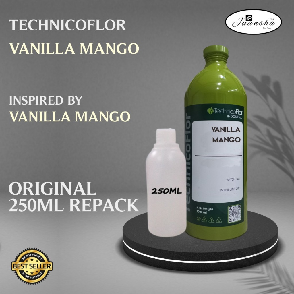 BIBIT PARFUM MURNI VANILLA MANGO | TCF 250ML REPACK