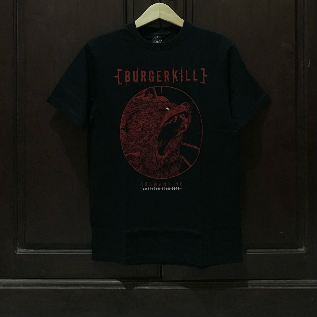 Tshirt Burgerkill - Adamantine American Tour 2019 (Black)