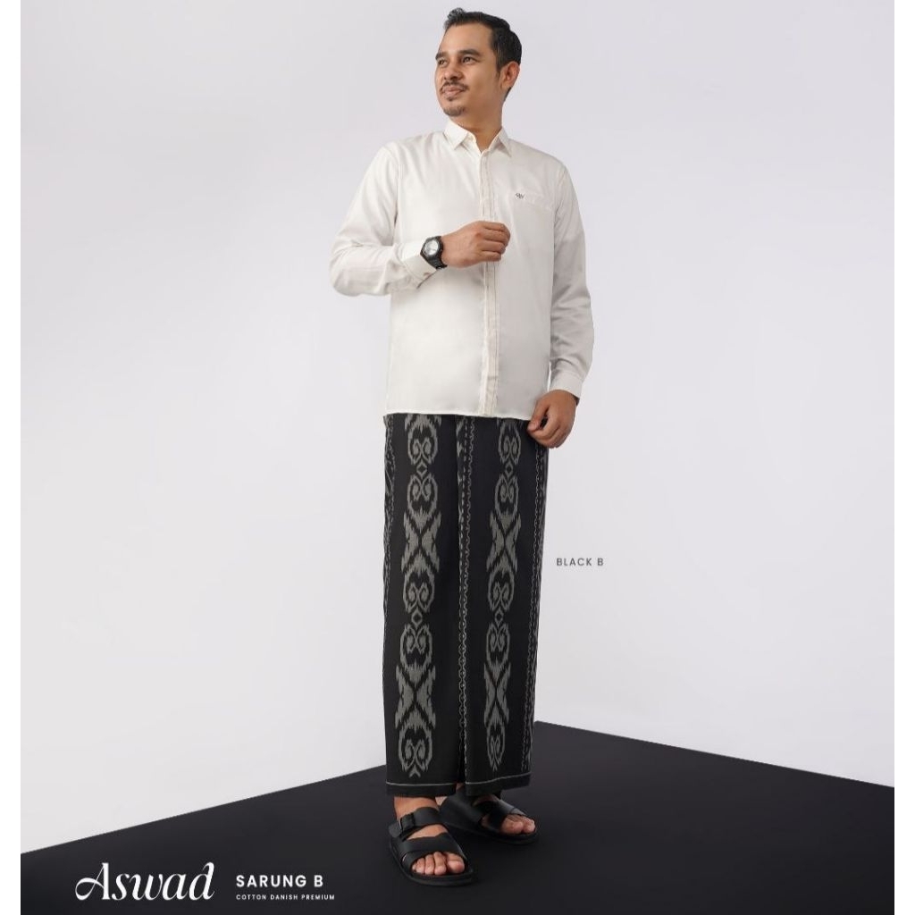 Aswad Sarung A&B ORI by Nadheera Luxury