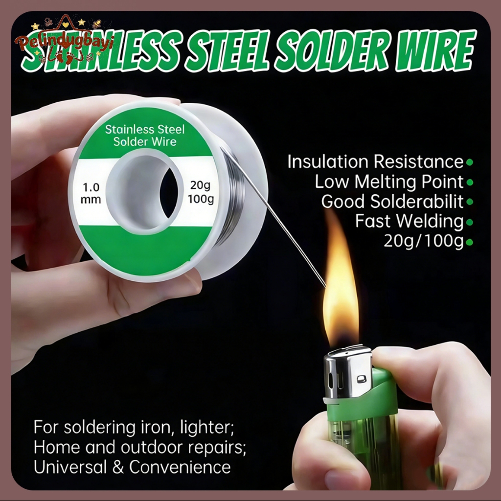 Kawat solder baru kawat timah solder universal kawat solder listrik nikel tembaga tanpa bersih kawat