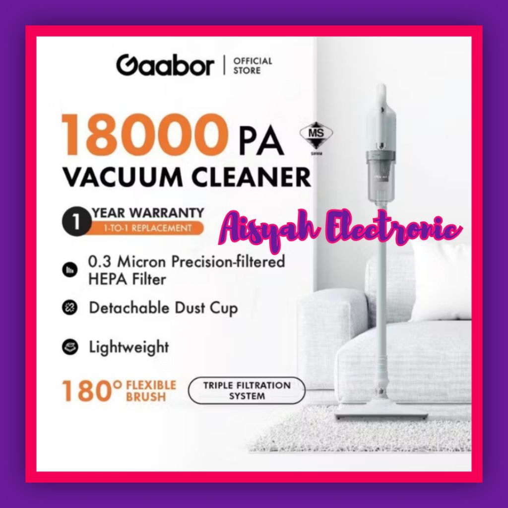 VACUM CLEANER GAABOR CW18M02A 3 IN 1 GARANSI 3 TAHUN