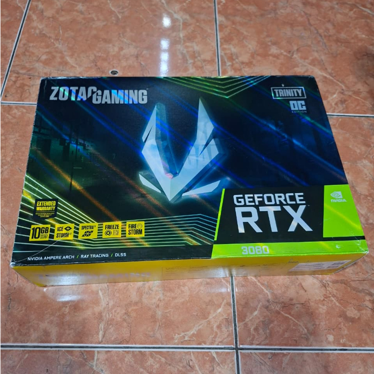 VGA ZOTAC RTX 3080 10 GB ORIGINAL SECOND