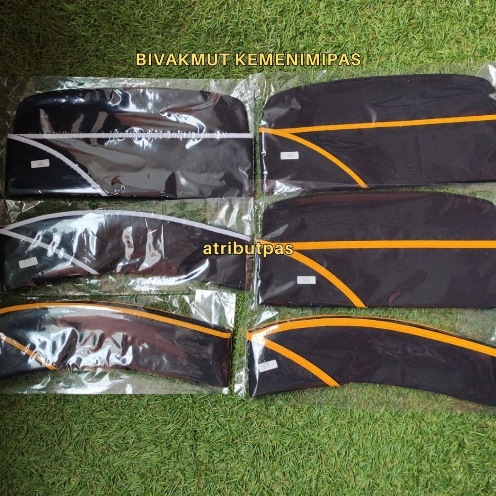 atributpas - Bivakmut Kemenimipas Resmi Warna Hitam