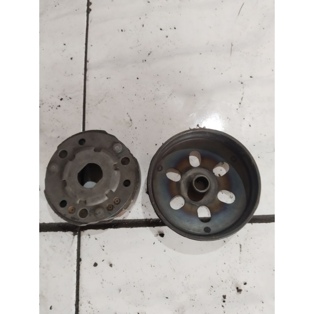 kampas ganda set+mangkok mio j/gt/x ride 115 original