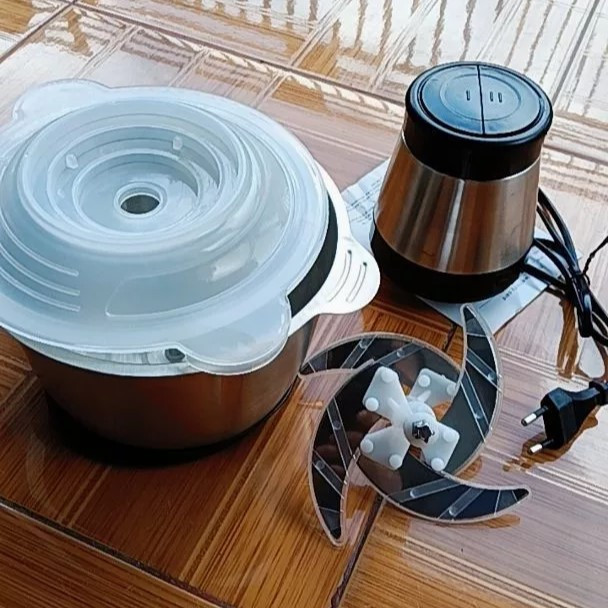 Blender Chopper Blender Daging Stainless Coper Penggiling Daging Serbaguna 2liter