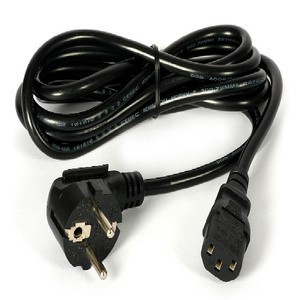 Kabel Power PC / MONITOR / KOMPUTER 1,5M SECOND