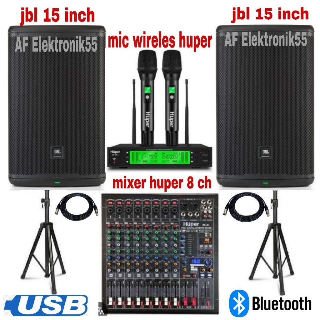 Paket Sound System JBL 15 Inch Original