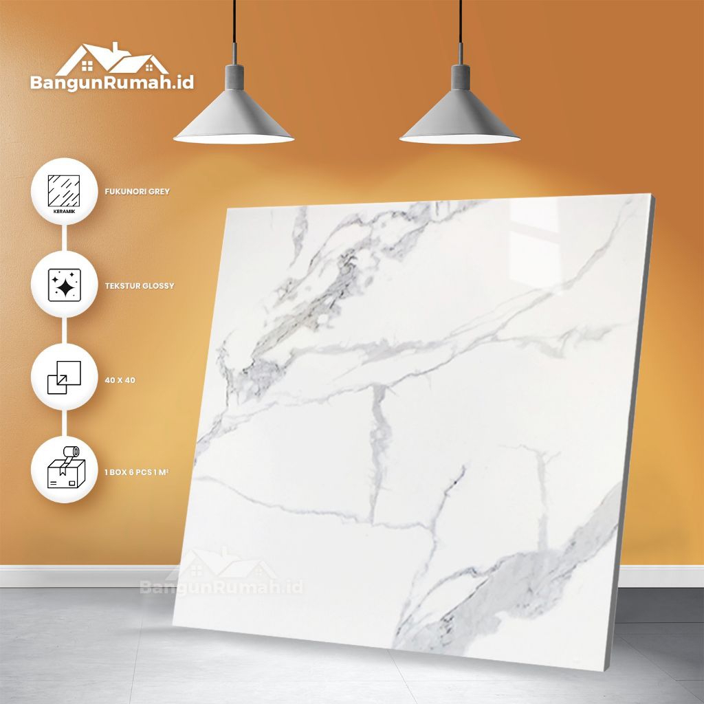 Keramik Glossy Fukunori 40 x x40