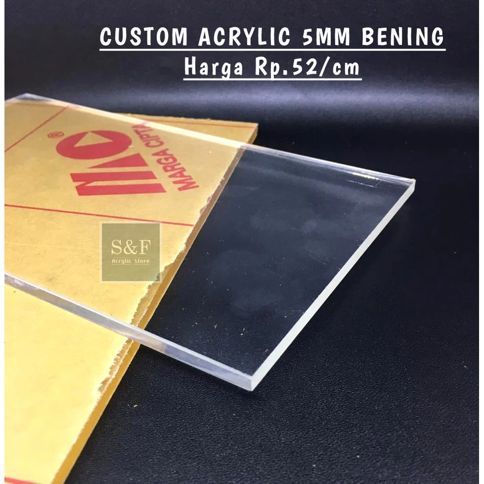AKRILIK 5MM / UKURAN 10x15 / AKRILIK LEMBARAN / AKRILIK 5MM TRANSPARAN / ACRYLIC LEMBARAN / AKRILIK 