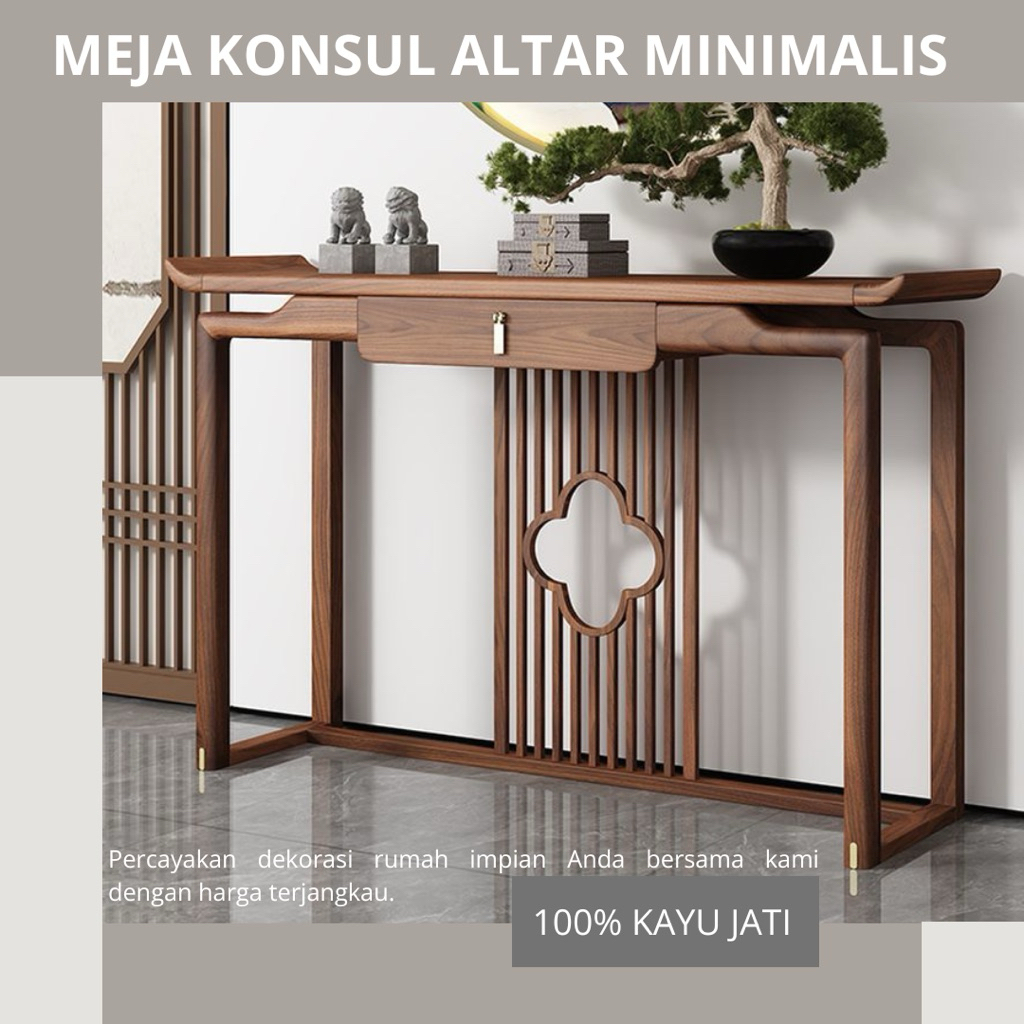 Console table meja konsul altar meja konsul sembahyang meja konsul minimalis meja konsul kayu meja k