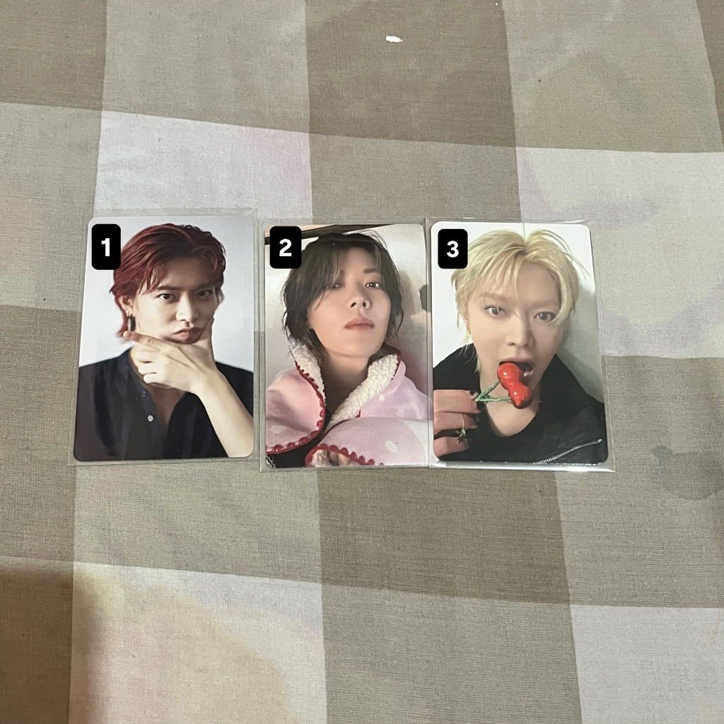 PHOTOCARD YUTA NCT 127 OFFICIAL