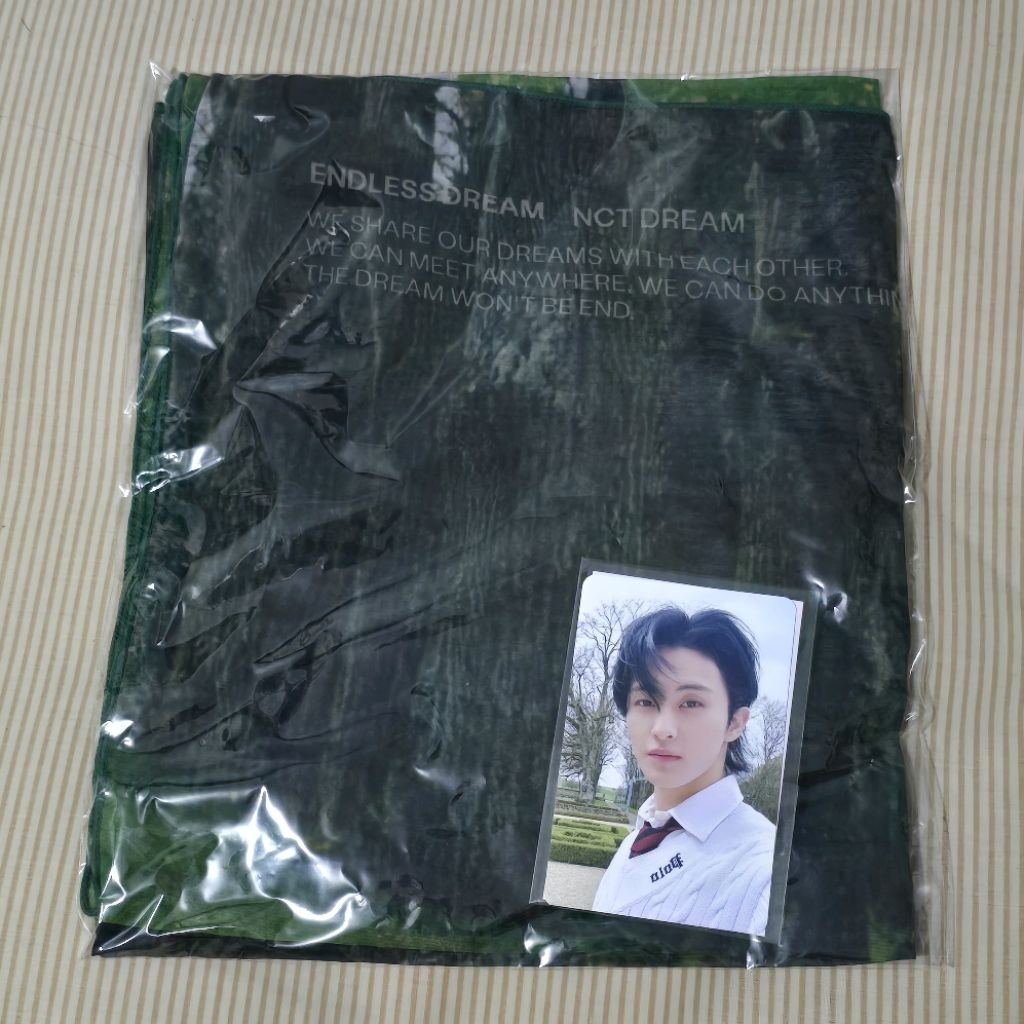 [Ready] NCT DREAM PHOTO BOOK [ENDLESS DREAM] MD CHIFFON FABRIC POSTER SET MARK