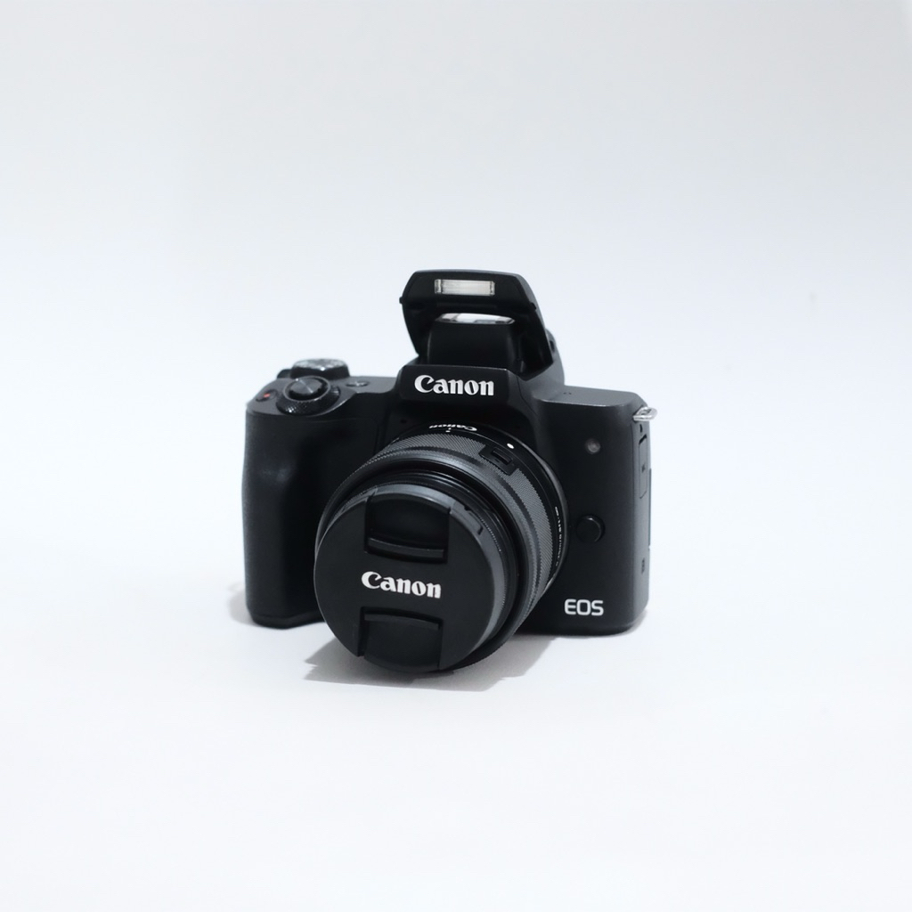 kamera mirrolles canon eos m50 kit 15-45mm second