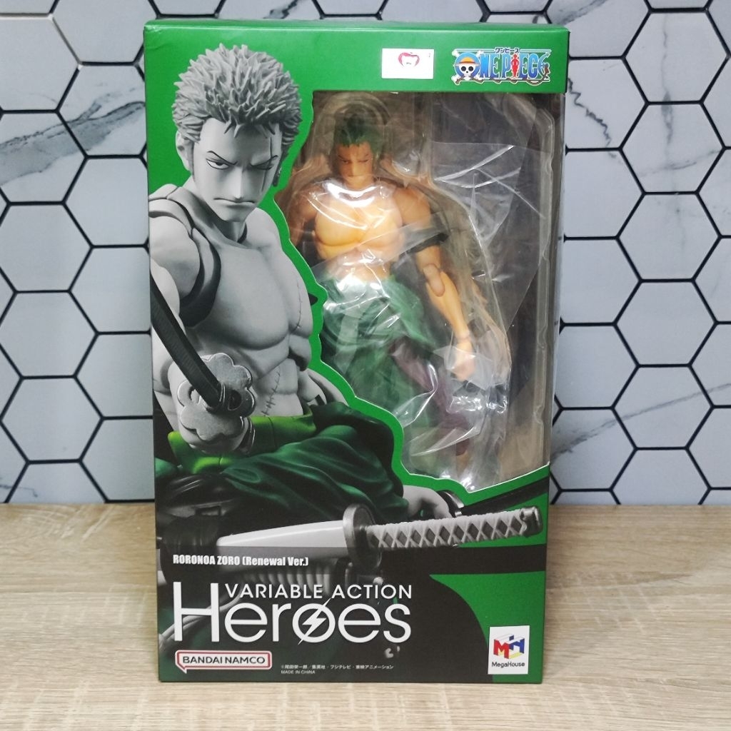 VAH Zoro reissue BIB Variable Action Heroes One Piece