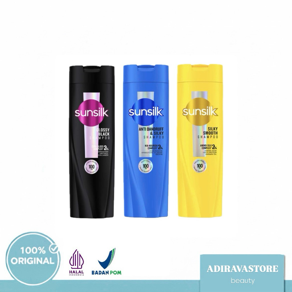 Sunsilk Shampoo 170ml – Rambut Lembut, Halus & Wangi Tahan Lama