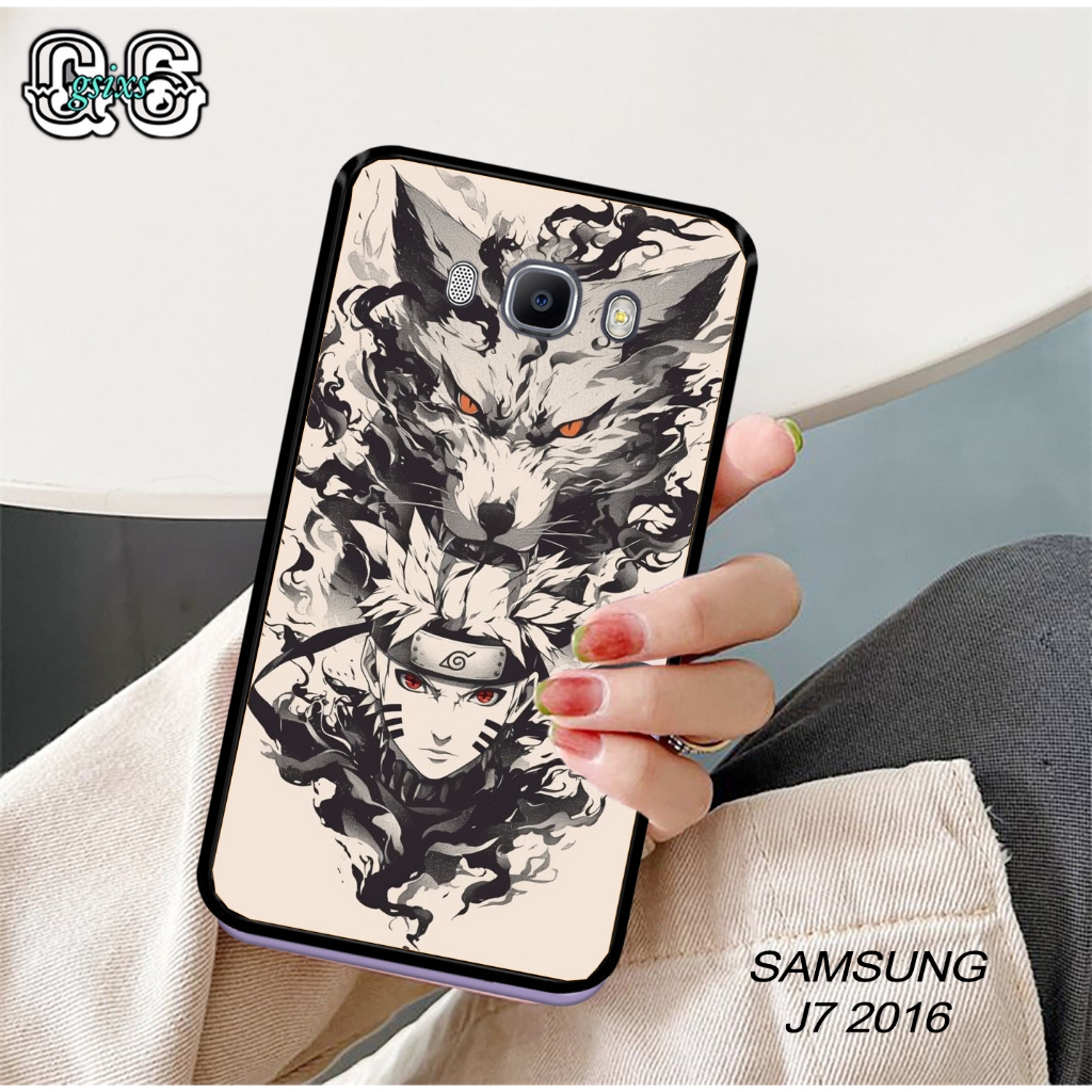 Casing Case Hp Samsung J7 2016 [ MOTIF NARUTO ] Aneka casing, case hp custom case, case aesthetic ca