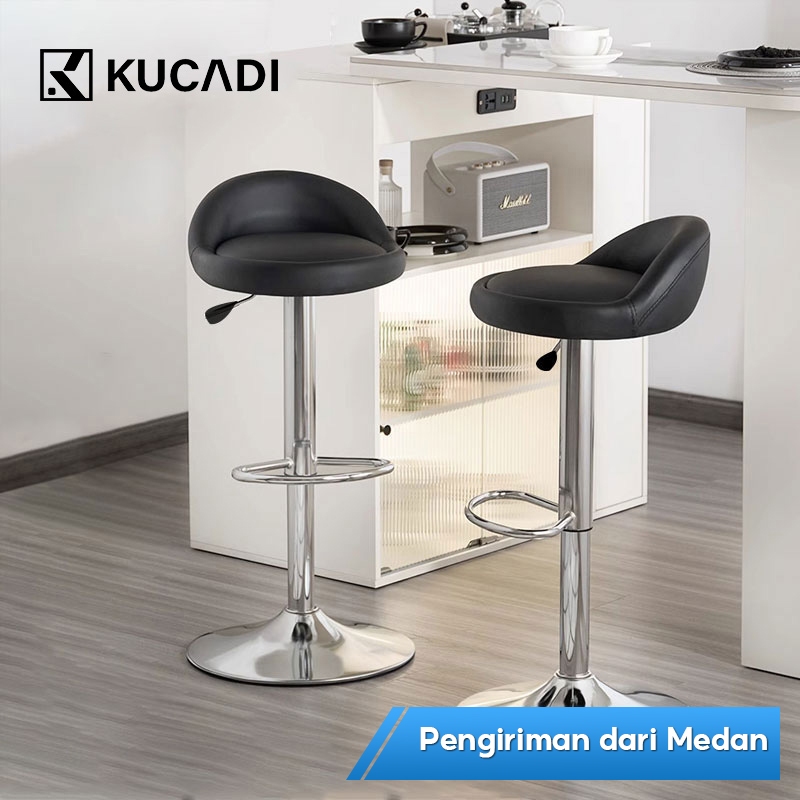 [Pengiriman Dari Medan ] KUCADI Kursi Bar Kursi Cafe Kursi Makan Kursi Hidrolik Kursi Bar Dapur Kurs