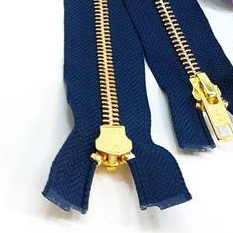 Perlusin Resleting Jaket YKK Besi /Rit Jaket/ resleting jaket / resleting /Zipper/navy/560/perlusin