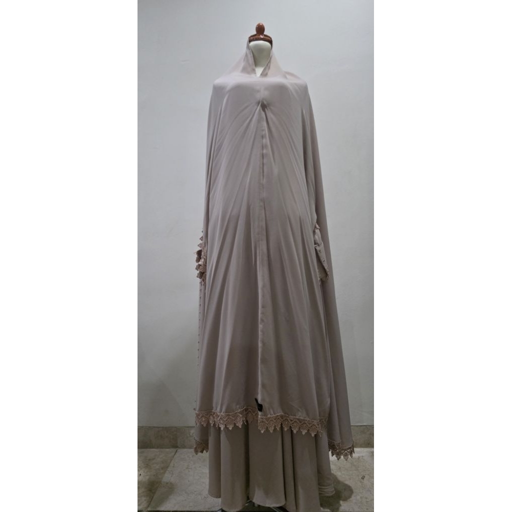 Preloved Gamis Set Langit Biru (Semangat Jaya)