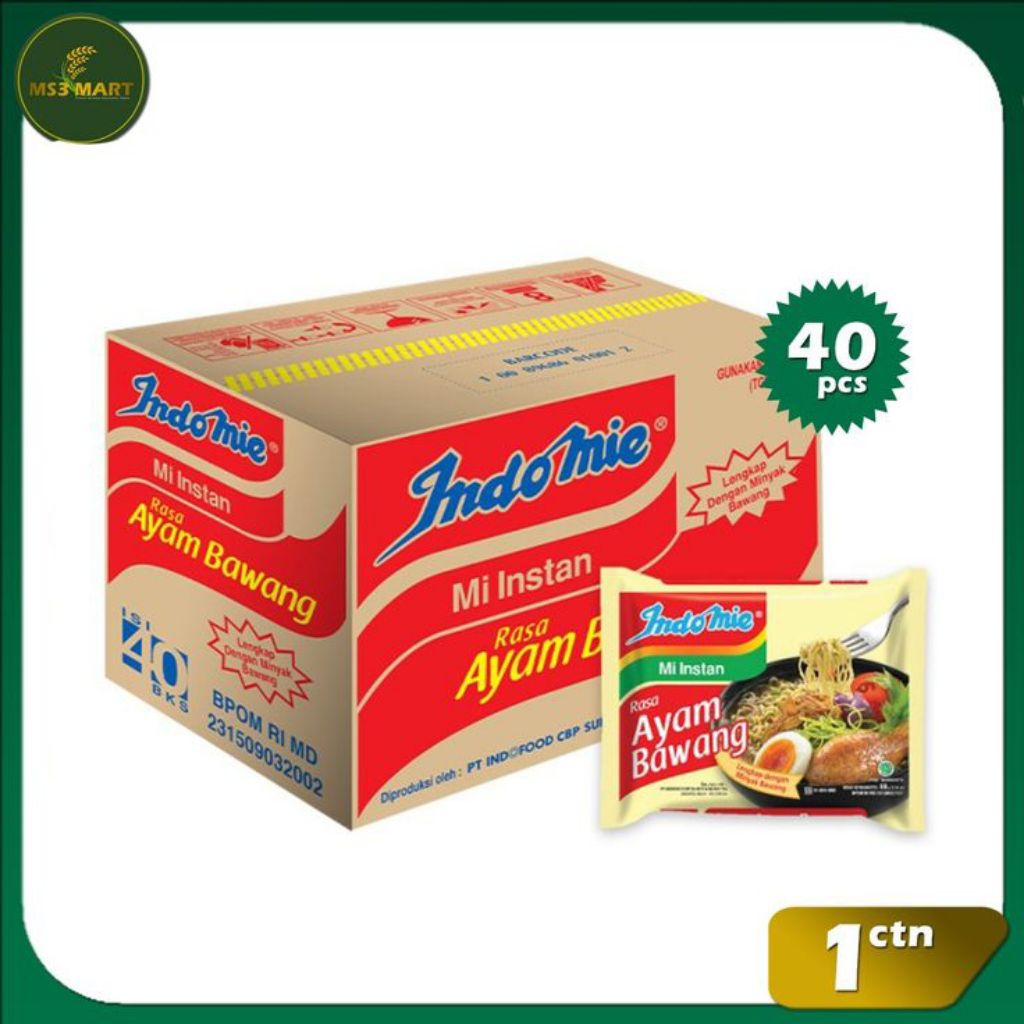 Indomie ayam bawang 1 dus