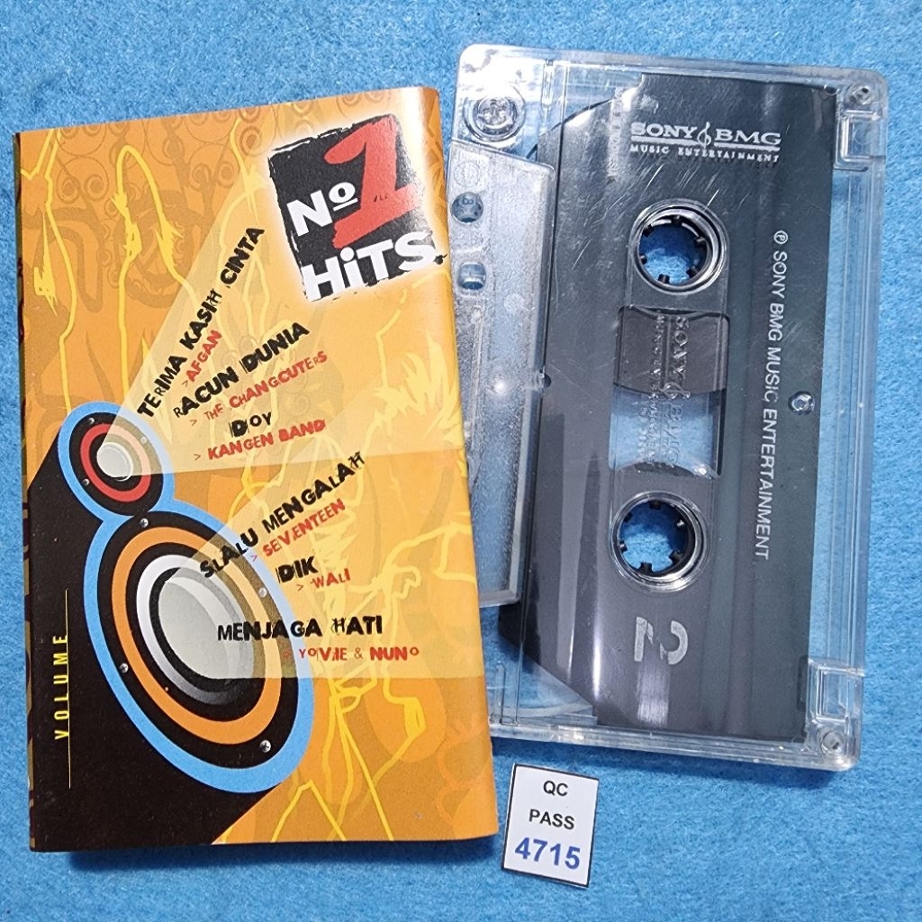 Kaset pita No 1 Hits Vol 8 / Seventeen Changcuters Wali