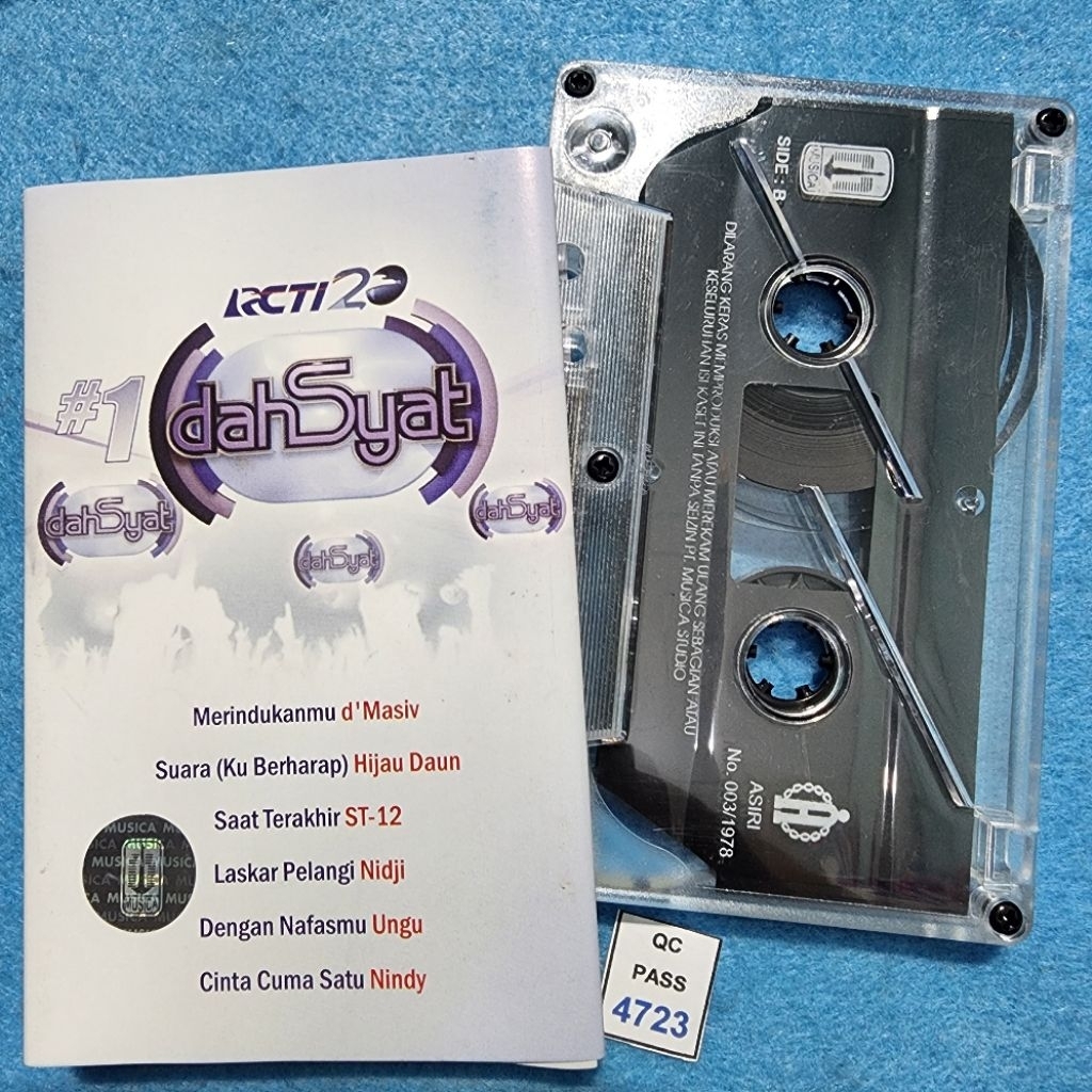 Kaset pita Kompilasi Dahsyat Vol 1 / D masiv Hijau Daun ST12