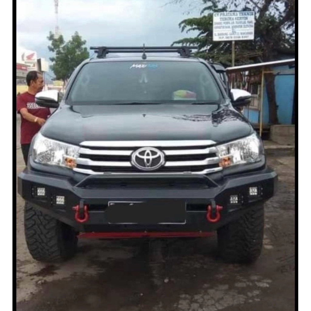 Bumper depan hilux revo