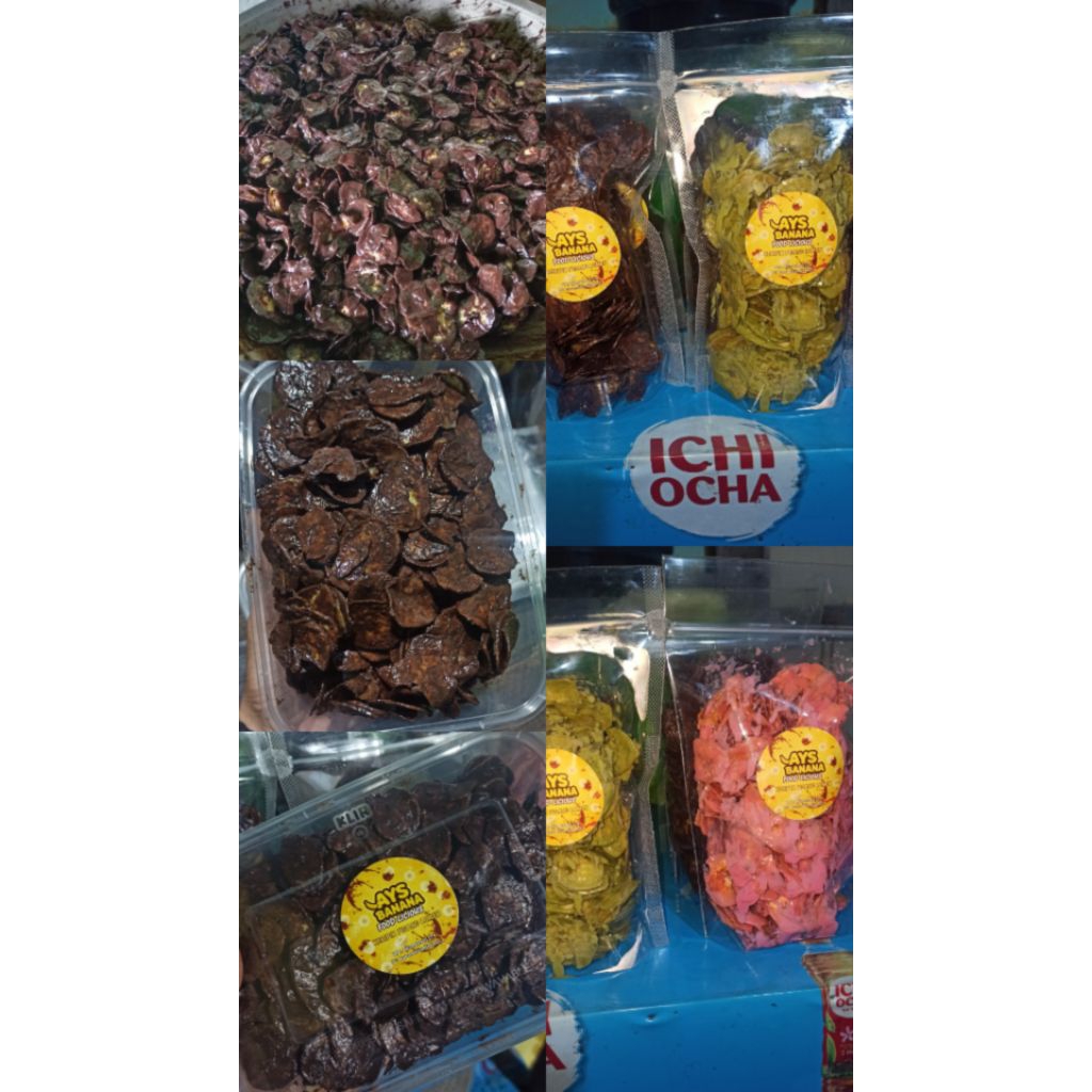 KERIPIK PISANG LUMER AYS BANANA FOOD LICIOUS