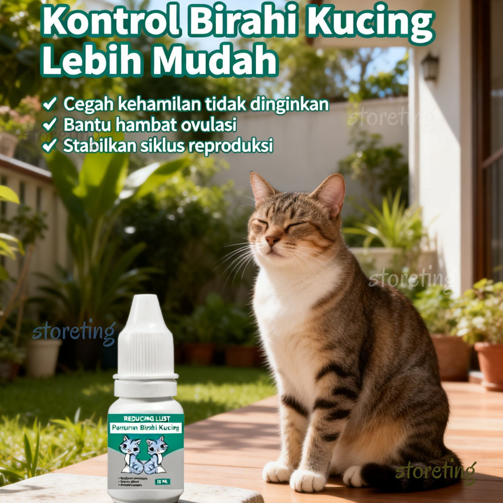 Penurun Libido Birahi Jantan Betina Kucing Anjing