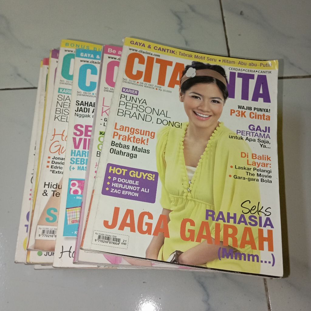 MAJALAH CITA CINTA th 2008