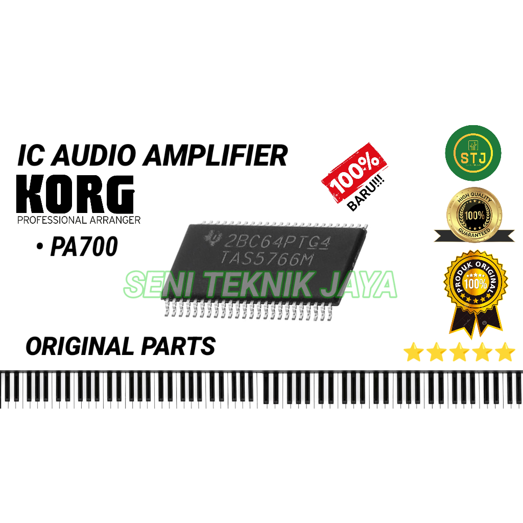 IC AUDIO KEYBOARD KORG PA700 NEW ORIGINAL
