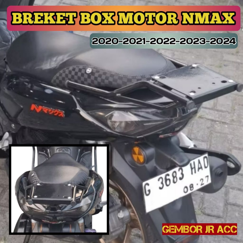 Breket Box Nmax new Behel Brecket Boox Nmax 2020 2021 2022 2022 2024 breket tempat box nmax