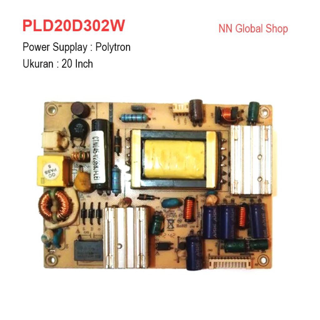 Power Supplay TV Polytron 20 Inch PLD20D302W