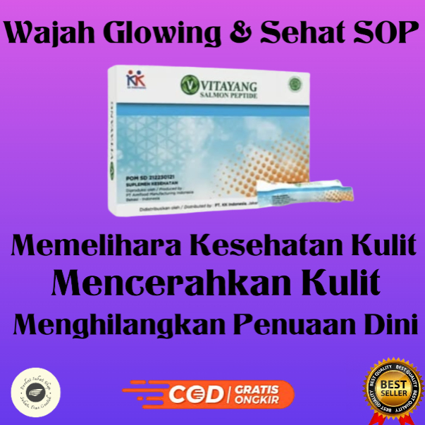 SOP Salmon Ovary Peptide || SOP Subarashi || Vitayang Sertifikasi Jepang KK Indonesia