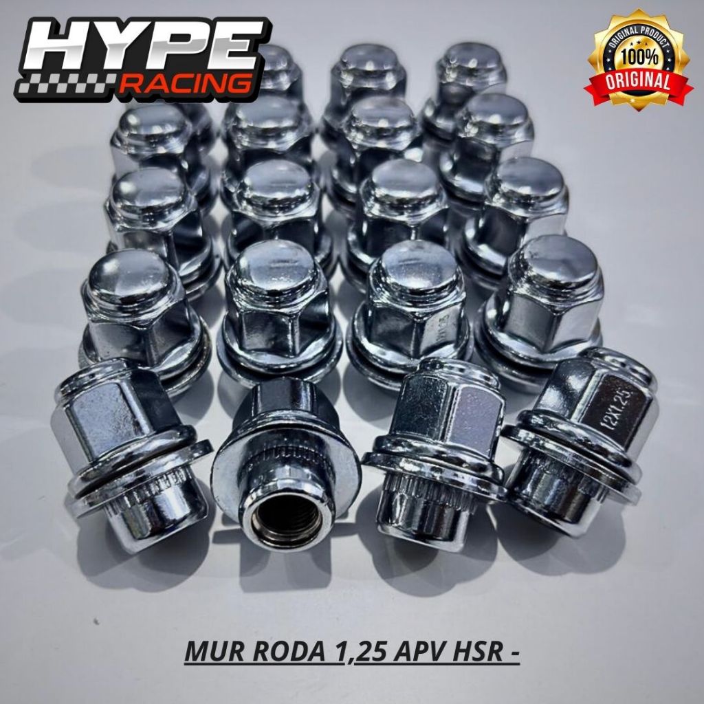 MUR / BAUT RODA KUPING / MUR RODA 1,25 APV HSR DRAT 1,25 HARGA 1 AN PER PCS
