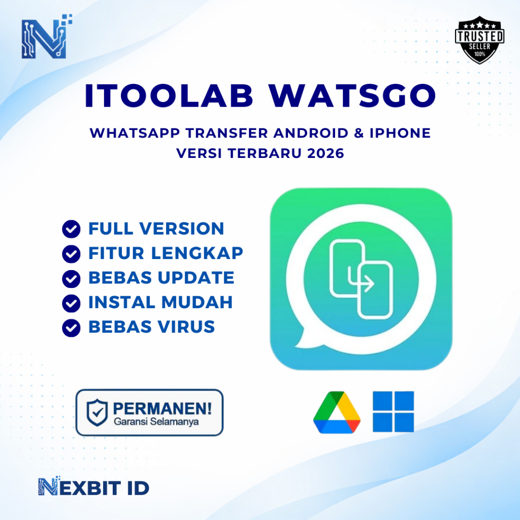 iToolab WatsGo 2026 Full Version Original Lifetime | Transfer Data WhatsApp Android & iPhone (WIN)