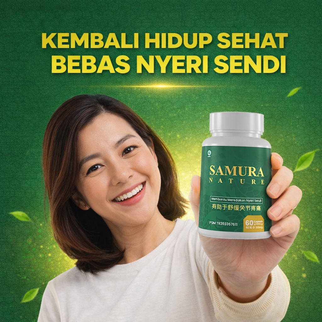 Samura Nature Ramuan China Suplemen Khusus Obat Nyeri Sendi Pegal Linu Kesehatan Sendi Tulang & Otot