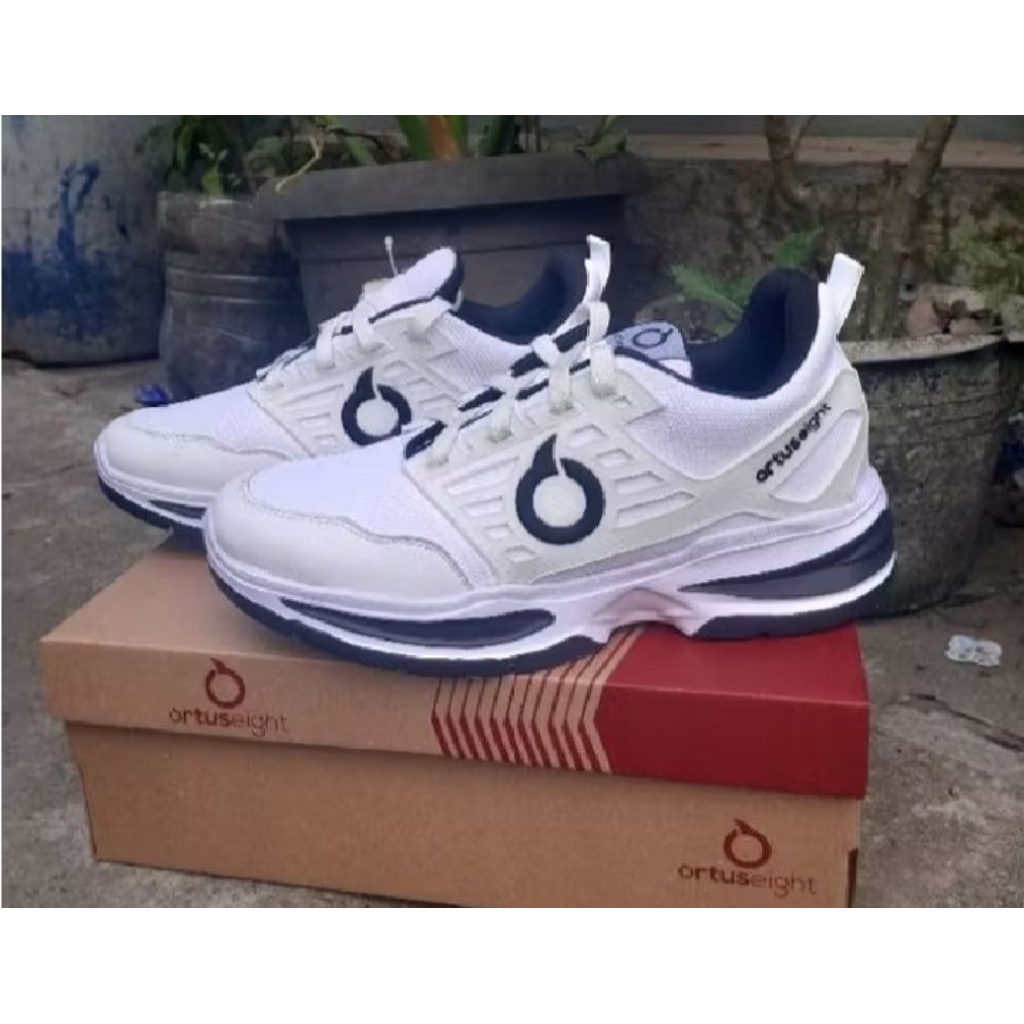 Sepatu Pria Sneakers Sepatu Running Pria Wanita Ortus, sneakers Olahraga Lari Joging Buat Gaya Skena