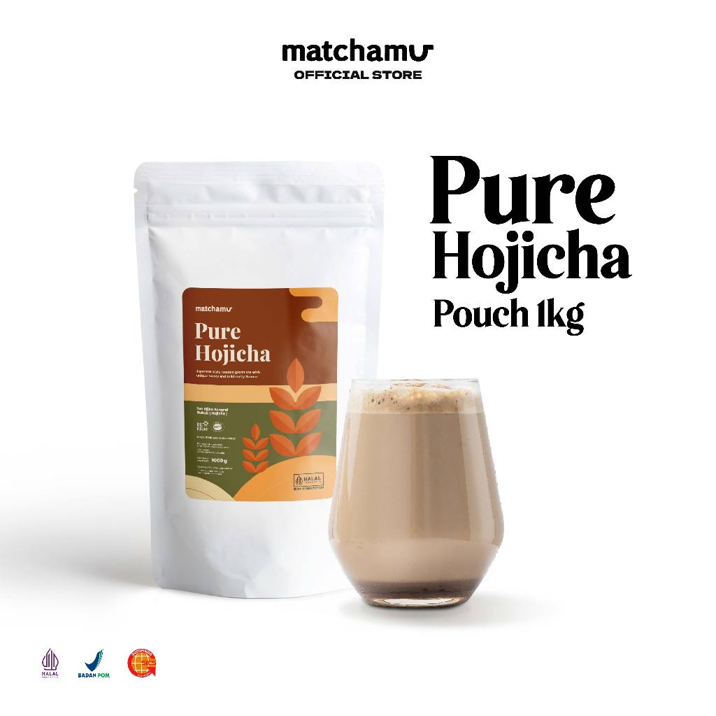 Matchamu Pure Hojicha Powder 1Kg