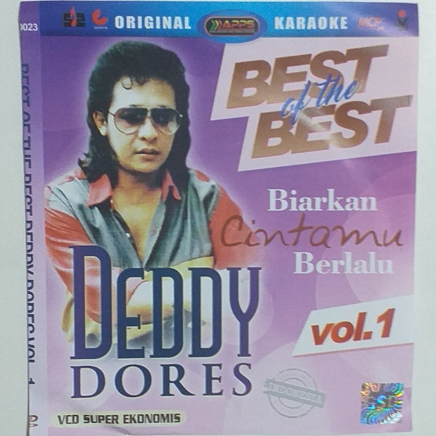 Kaset VCD Karaoke Original Deddy Dores Best of The Best