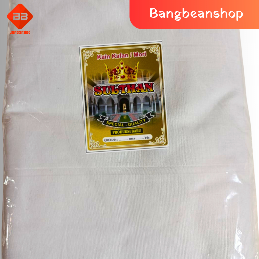 Kain Kafan Mori Primissima Kereta Kencana Sulthan Panjang 12 Meter Lebar 105 Cm Katun