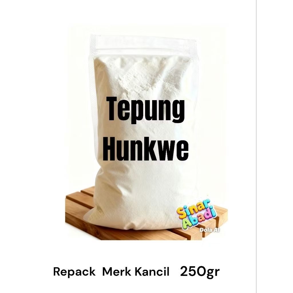 Tepung Hunkwemerk Kancil  Repack 250gr/Hunkwe 250gr