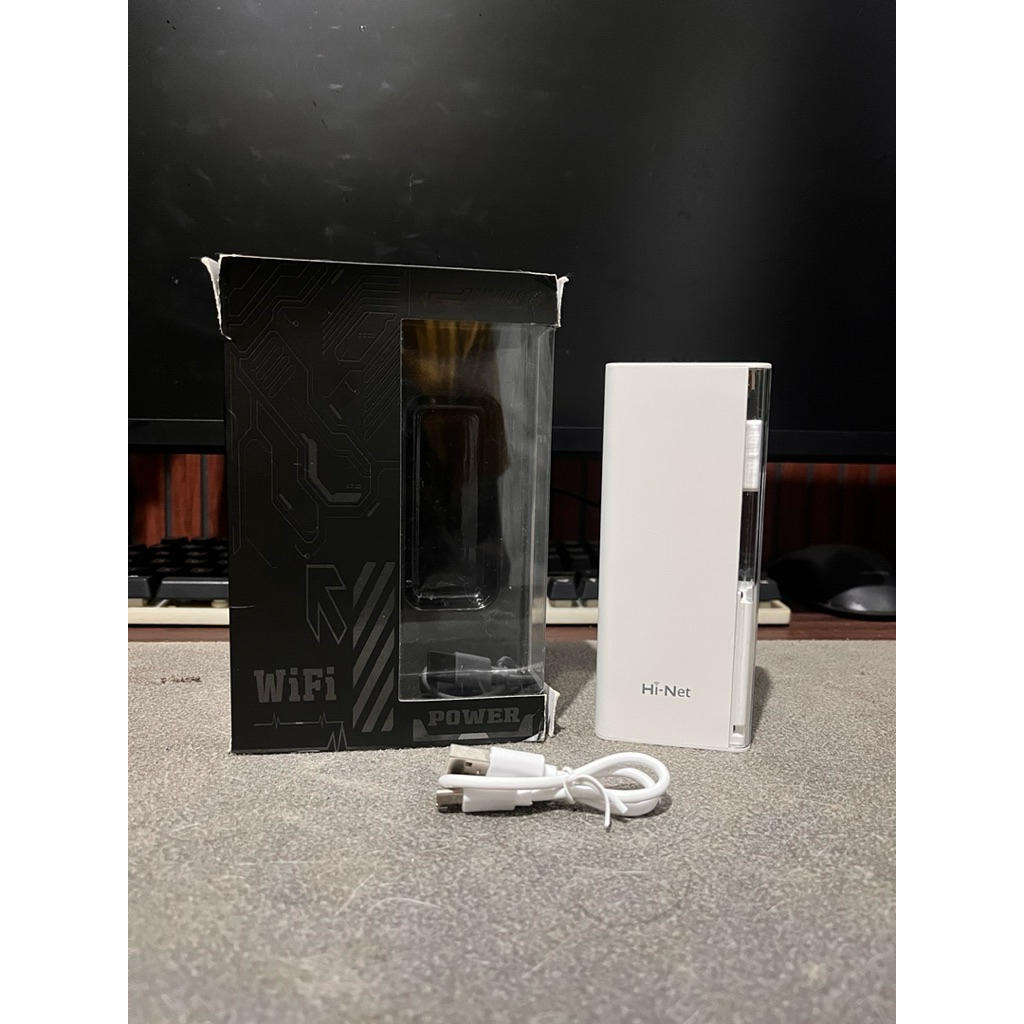 Modem Portabel Hi Net MF932 4G + Power bank 8000mAh